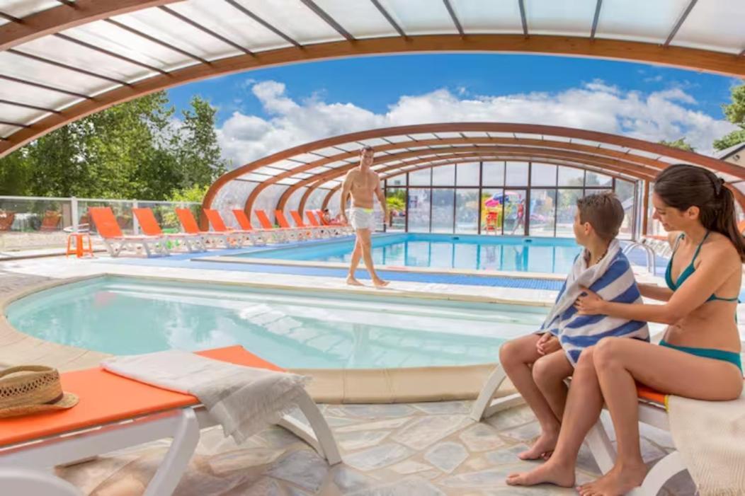 Mobil-Home 4 Etoiles Avec Piscine Proche De Blois Onzain Dış mekan fotoğraf