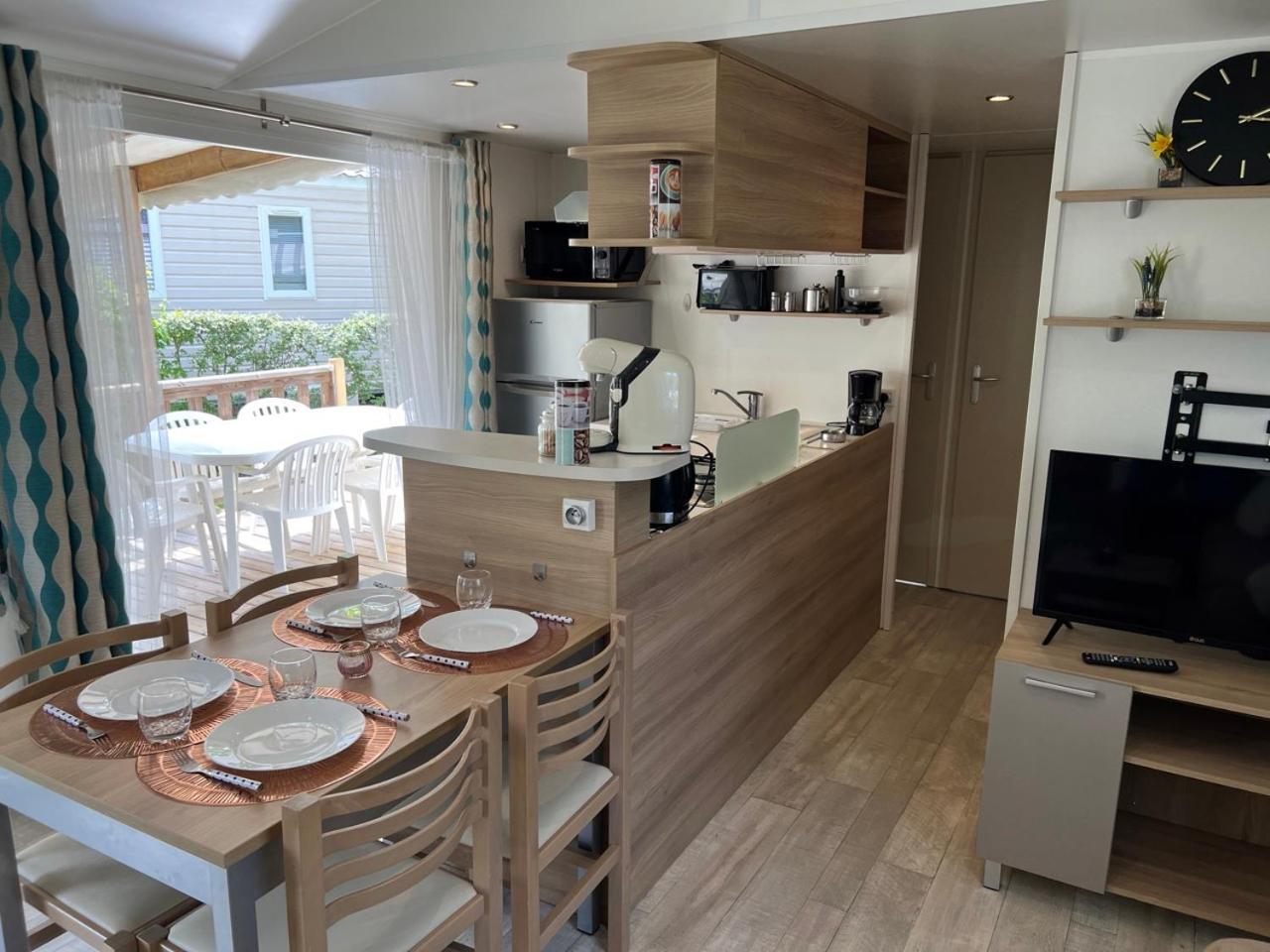 Mobil-Home 4 Etoiles Avec Piscine Proche De Blois Onzain Dış mekan fotoğraf